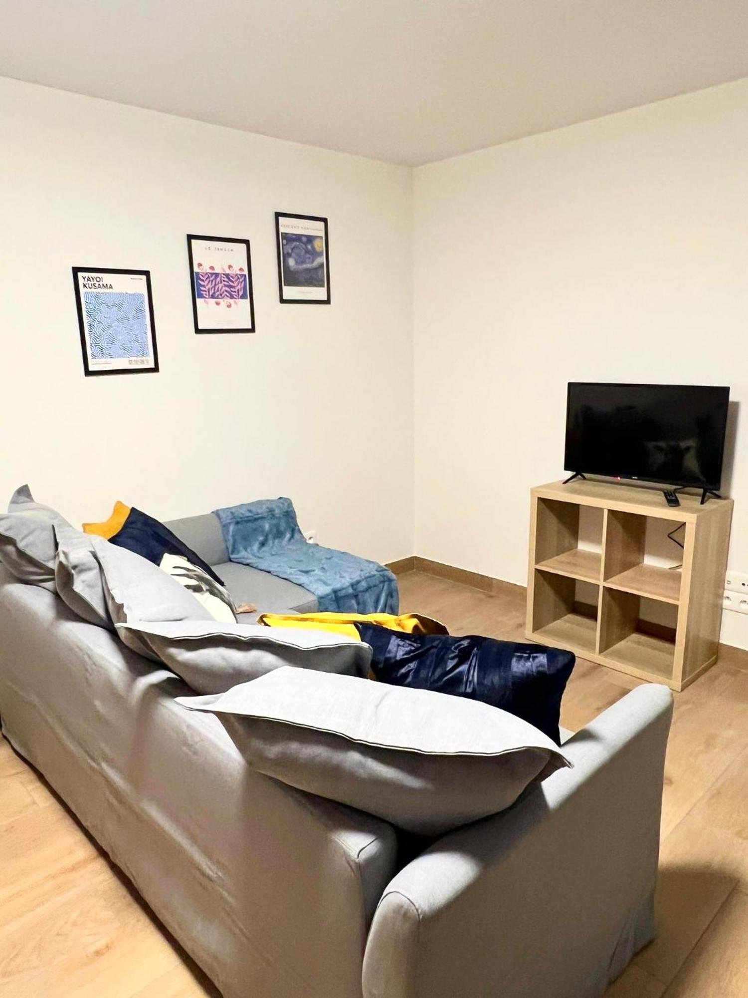 Grand Appart Neuf Lumineux, Parking Gratuit, 10 Min Centre Strasbourg Exterior foto